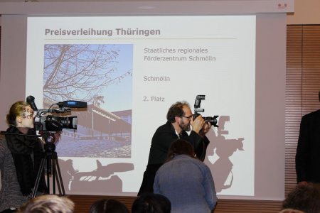 Preisverleihung für 2.Platz in Thüringen in Erfurt 23.01.2017