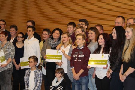 Preisverleihung für 2.Platz in Thüringen in Erfurt 23.01.2017